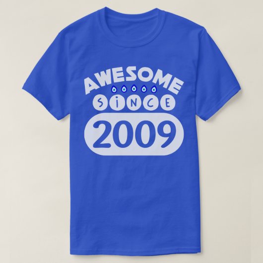 2009素晴らし年以降 Tシャツ (デザイン正面)