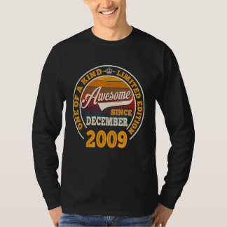 2009素晴らし年12月13日誕生日13年 Tシャツ