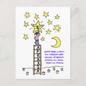 2009言語失行の子供のための散歩 ポストカード (正面)