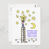 2009 子どもの吃音症（失語症）歩行イベント ポストカード (正面/裏面)