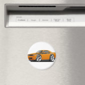 2009-11チャレンジャーRTオレンジブラックカー マグネット (インサイチュ (食洗機))