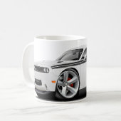 2009-11年の挑戦者RTの白黒い車 コーヒーマグカップ (正面左)