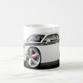 2009-11年の挑戦者RTの白黒い車 コーヒーマグカップ (中央)