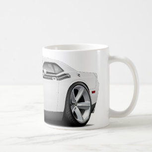 2009-11年の挑戦者RTの白黒い車 コーヒーマグカップ
