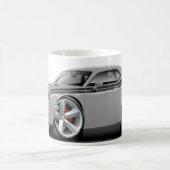 2009-11年の挑戦者RTの銀黒い車 コーヒーマグカップ (中央)