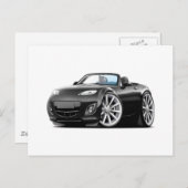 2009-13ミアタブラックカー ポストカード (正面/裏面)