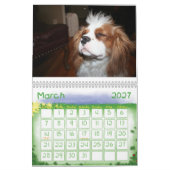 2009-2010無頓着なチャールズ王スパニエル犬のカレンダー カレンダー (3月 2027)