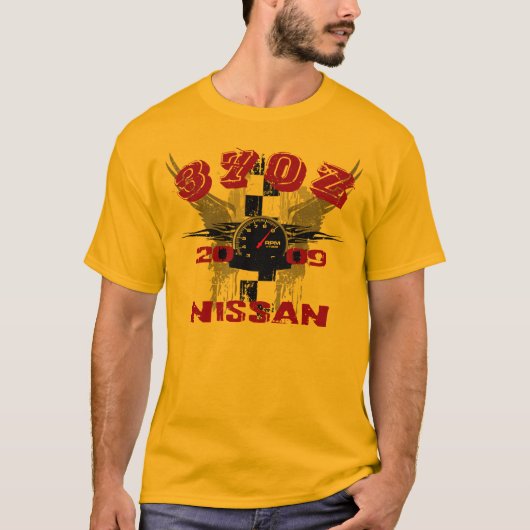 2009 370Zグラフィックのティー Tシャツ (正面)