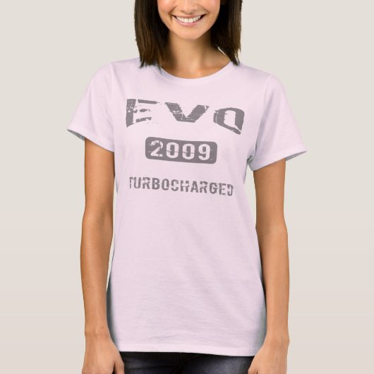 2009 EVOのTシャツ Tシャツ (正面)