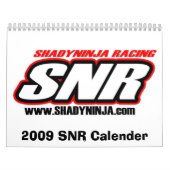 2009 SNRのカレンダー カレンダー (カバー)