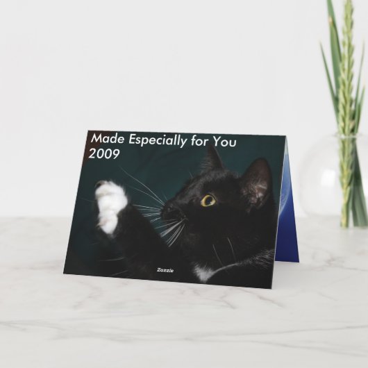 2009HolidayCupcakeCatsSnowglobeFlat シーズンカード (裏面)