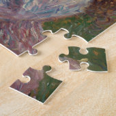 200.かわいい小さな女の子と猫 ジグソーパズル (側面)