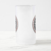 [200]アイスランドドラゴン、ランドヴェッティル[シルバー] フロストグラスビールジョッキ (中央)