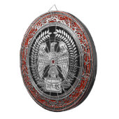 [200]シルバーローマンインペリアルイーグル ダーツボード (正面右)