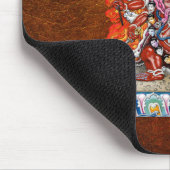 [200]チベットタンカ – ワラフル神Hayagriva マウスパッド (コーナー)