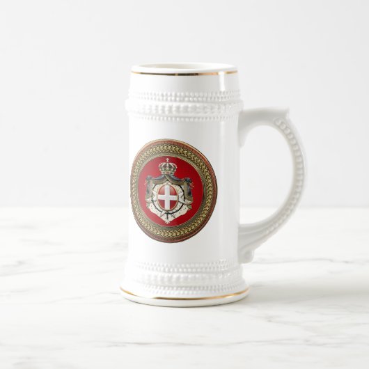 [200]マルタの順序 – SMOM Coat of Arms ビールジョッキ (右)