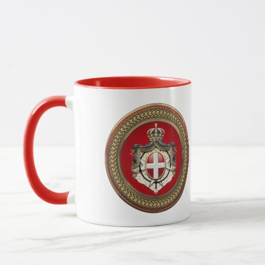 [200]マルタの順序 – SMOM Coat of Arms マグカップ (左)
