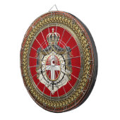 [200]マルタ- SMOMの紋章付き外衣の順序 ダーツボード (正面右)