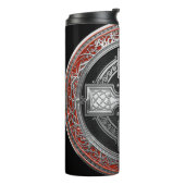 [200]古代ケルト聖銀ノットクロス タンブラー (回転左)