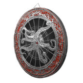 【200】守り姿の聖銀蛸 ダーツボード (正面右)