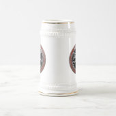 【200】守備姿勢の聖銀蛸 ビールジョッキ (中央)