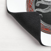 【200】守備姿勢の聖銀蛸 マウスパッド (コーナー)