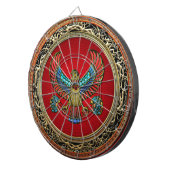 [200]宝庫：エジプト《鳥》ハヤブサ ダーツボード (正面右)