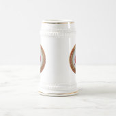 [200]日本のな書道-空手 ビールジョッキ (中央)