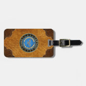 [200]沿岸警備隊：キャプテン(CAPT) ラゲッジタグ (正面横)