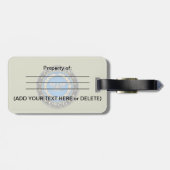 [200]沿岸警備隊：キャプテン(CAPT) ラゲッジタグ (裏面横)