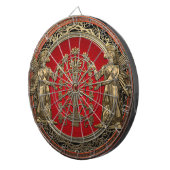 [200]生命の木と二つの金ゴールドニンシュタ ダーツボード (正面右)