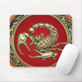 [200]聖ゴールデンサソリの赤 マウスパッド (マウス)