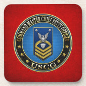 [200] CG：コマンド・マスターCMC(Chief Pety Officer) コースター (正面)