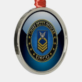 [200] CG: 一等兵曹 (CPO) メタルオーナメント (右)