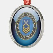 [200] CG: 一等兵曹 (CPO) メタルオーナメント (左)