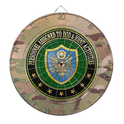 [200] DOD & Joint Activities CSIB Special Edition ダーツボード (正面)