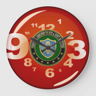 [200] DOD & Joint Activities CSIB Special Edition ラージ壁時計