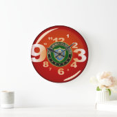 [200] DOD & Joint Activities CSIB Special Edition ラージ壁時計 (ホーム)