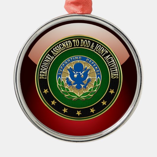 [200] DOD & Joint Activities DUI Special Edition メタルオーナメント (正面)