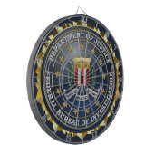 [200] FBIの特集号 ダーツボード (正面左)