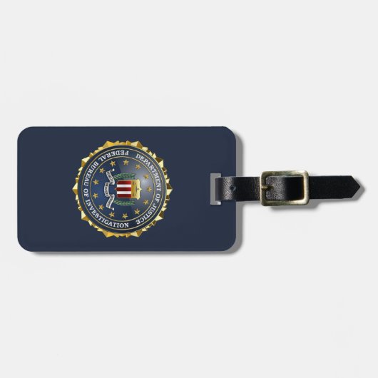 [200] FBIの特集号 ラゲッジタグ (正面横)