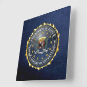 [200] FBI特集 スクエア壁時計 (傾斜)