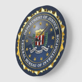 [200] FBI特集 ラージ壁時計 (傾斜)