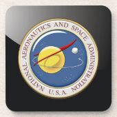 [200] NASAエンブレム[3D] コースター (正面)