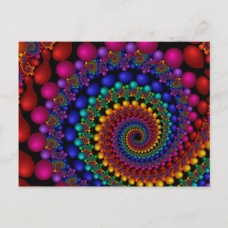 201フラクタル ポストカード