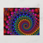 201フラクタル ポストカード (正面)