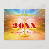 201倍の素晴らしい新年 |法律事務所 シーズンポストカード (正面)