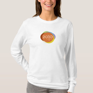 2010それにされた女性のワイシャツを得る年 Tシャツ