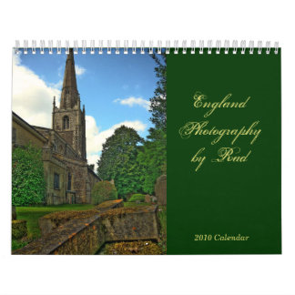 2010のカレンダーのイギリスの写真撮影 カレンダー