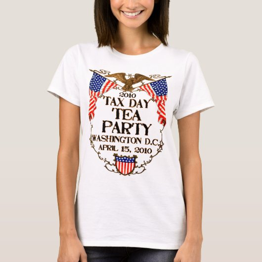 2010の税日のお茶会 Tシャツ (正面)
